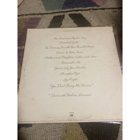 Neil diamond you don’t bring me flowers Vinyl LP record - Picture 2 of 2